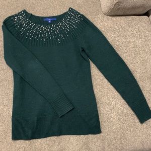 Apt. 9 Embellished Pullover Sweater